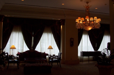 Lobby a Le Meridien Hotelban