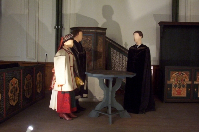 Kalotaszegi jegyespár